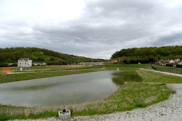 test d’étanchéité du bassin d’assainissement B2