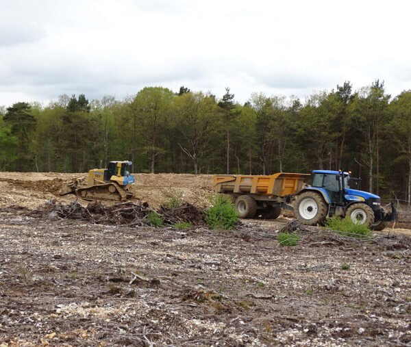 Décharge sauvage : du 9 au 13 mai 2016, extraction des quantités résiduelles de déchets