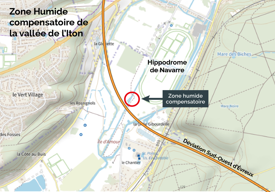 Zone Humide compensatoire de la vallée de l’Iton